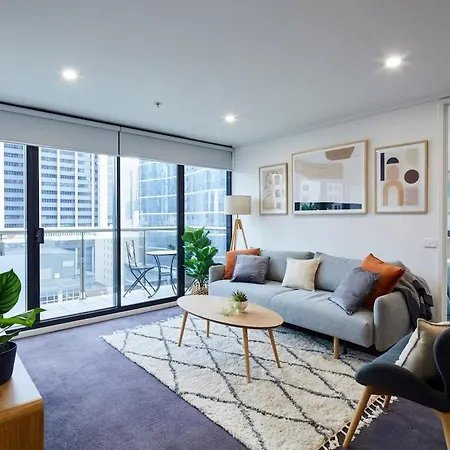 2 Bdrm 2 Bthrm Apt With Parking In Central Cbd Melbourne Exterior photo